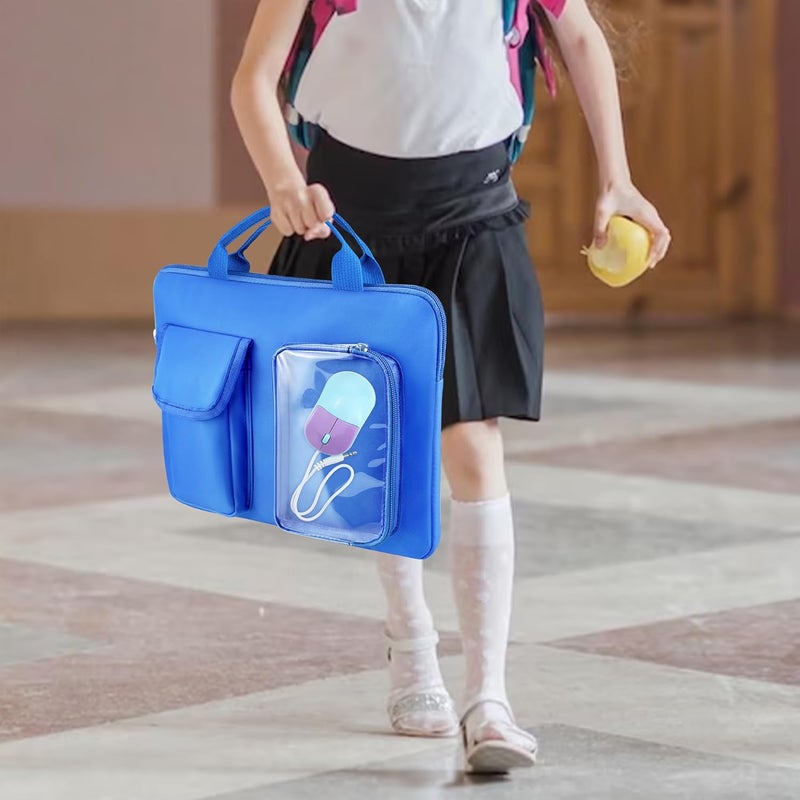 Annmore Bag compatible with LEXiBOOK Educational and Bilingual Laptop, Blue - Image 5